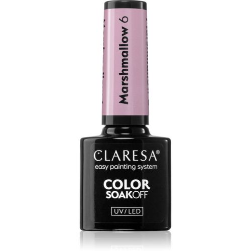 SoakOff UV/LED Color Marshmallow esmalte de uñas en gel tono 6 5 g - Claresa - Modalova