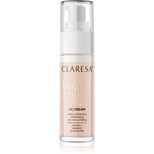 Keep It Nude Hydratisierendes Make Up zum vereinheitlichen der Hauttöne Farbton 101 Light 33 g - Claresa - Modalova