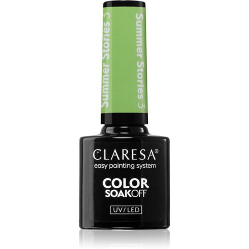 SoakOff UV/LED Color Summer Stories esmalte de uñas en gel tono 3 5 g - Claresa - Modalova