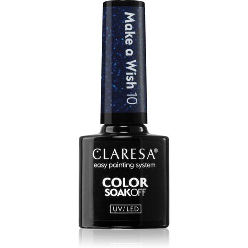 SoakOff UV/LED Color Make a Wish Gel-Nagellack Farbton 10 5 g - Claresa - Modalova
