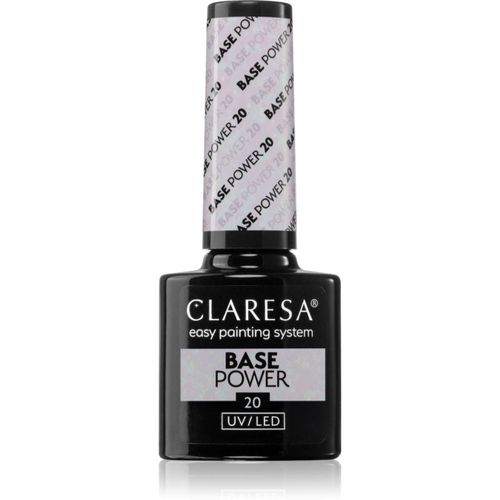 UV/LED Base Power prebase y esmalte de acabado para uñas de gel tono 20 5 g - Claresa - Modalova