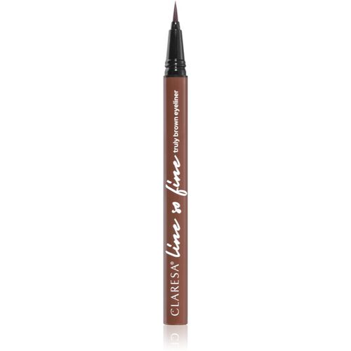 Line So Fine eyeliner in pennarello colore Brown 0,8 g - Claresa - Modalova