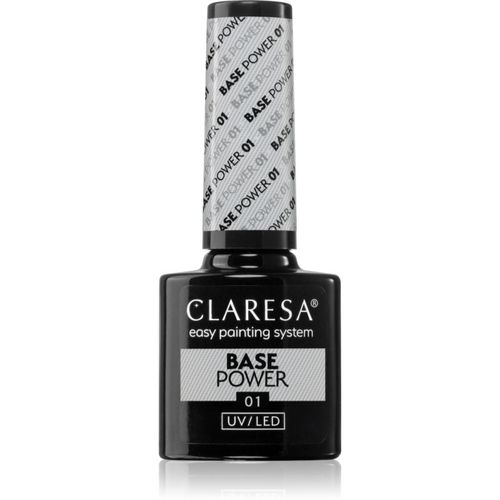 UV/LED Base Power base coat per unghie in gel colore 01 5 g - Claresa - Modalova