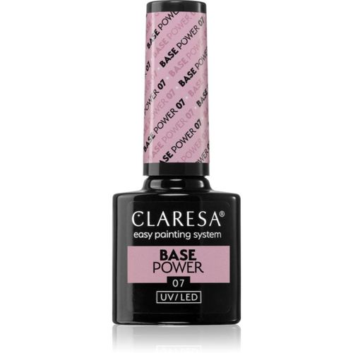 UV/LED Base Power prebase y esmalte de acabado para uñas de gel tono 07 5 g - Claresa - Modalova