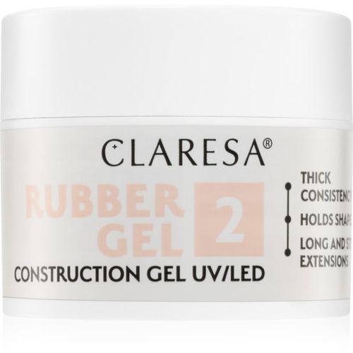 Rubber Gel Construction Gel UV/LED smalto gel per la ricostruzione delle unghie colore 2 12 g - Claresa - Modalova