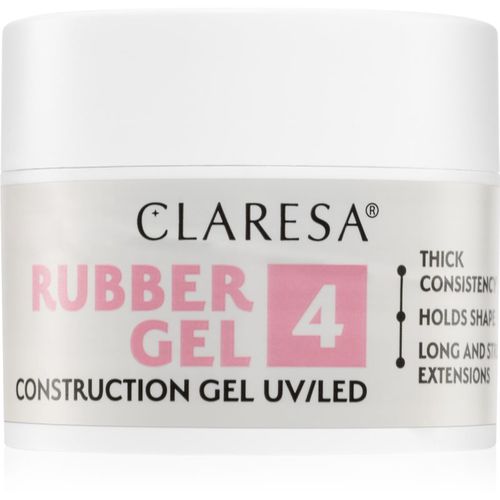 Rubber Gel Construction Gel UV/LED gel laca para extensiones de uñas tono 04 12 g - Claresa - Modalova