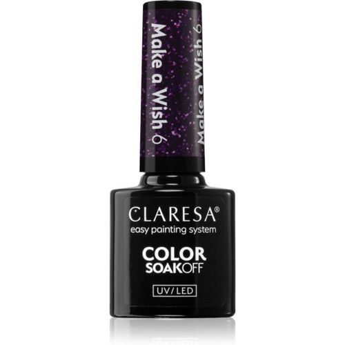 SoakOff UV/LED Color Make a Wish esmalte de uñas en gel tono 6 5 g - Claresa - Modalova