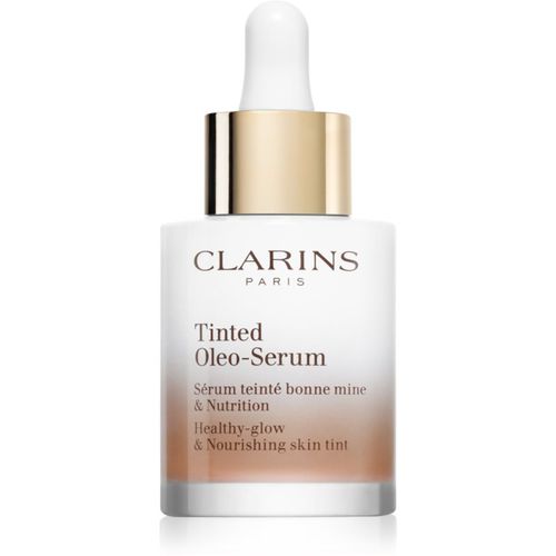 Tinted Oleo-Serum siero all'olio per unificare il tono della pelle colore 2,5 30 ml - Clarins - Modalova