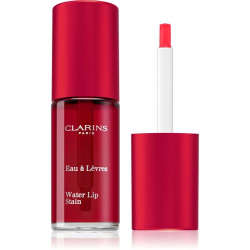 Water Lip Stain brillo de labios matificante con efecto humectante tono 03 Red Water 7 ml - Clarins - Modalova