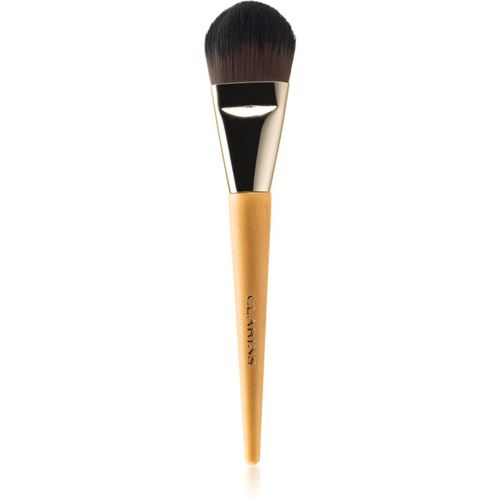 Flat Foundation Brush brocha plana para aplicar la base de maquillaje 1 ud - Clarins - Modalova