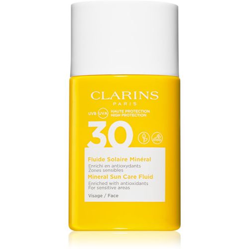 Mineral Sun Care Fluid fluido abbronzante ai minerali per il viso SPF 30 30 ml - Clarins - Modalova