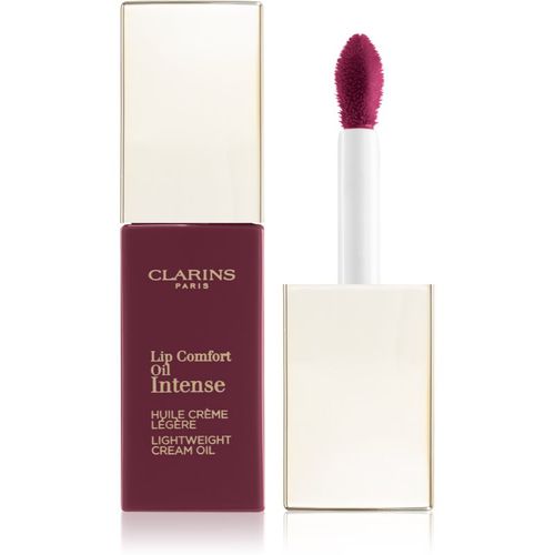 Lip Comfort Oil Intense brillo labial de aceite con efecto nutritivo tono 03 Intense Raspberry 6 ml - Clarins - Modalova