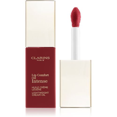 Lip Comfort Oil Intense brillo labial de aceite con efecto nutritivo tono 04 Intense Rosewood 6 ml - Clarins - Modalova