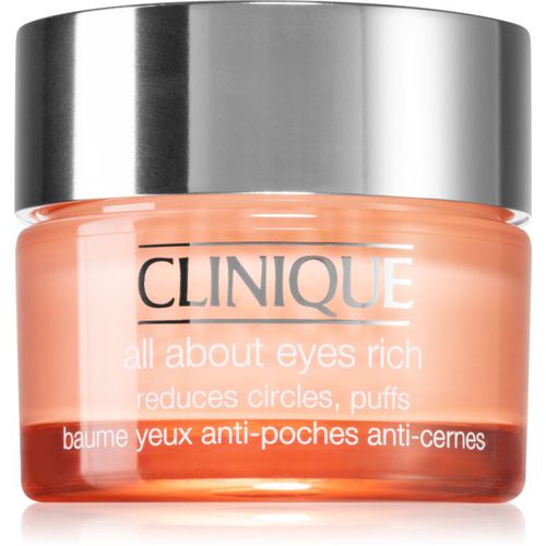 All About Eyes™ Rich crema hidratante para contorno de ojos antibolsas y antiojeras 30 ml - Clinique - Modalova