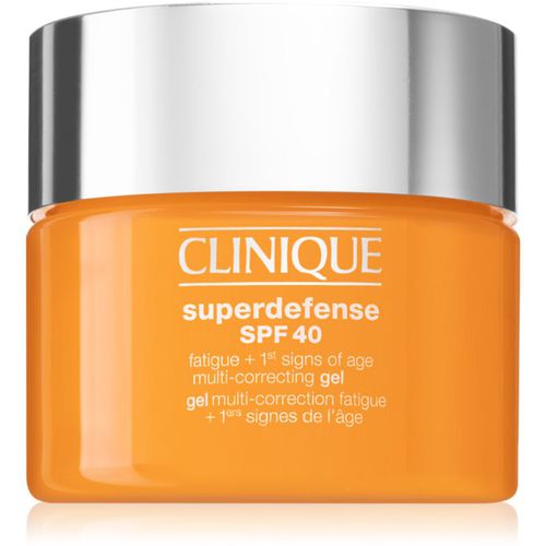 Superdefense™ SPF 40 Fatigue + 1st Signs of Age Multi Correcting Gel gel hidratante para las primeras señales de envejecimiento de la piel SP - Clinique - Modalova