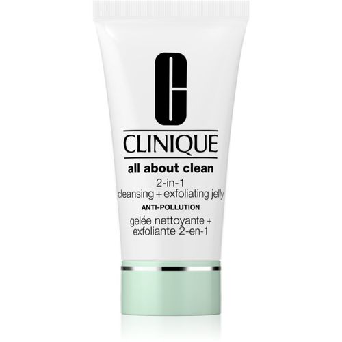 All About Clean 2-in-1 Cleansing + Exfoliating Jelly gel detergente esfoliante 150 ml - Clinique - Modalova