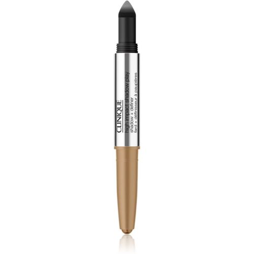 High Impact Shadow Play™ Shadow & Definer ombretti in matita duo colore Sparkling Wine + Caviar 1,9 g - Clinique - Modalova