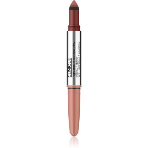 High Impact Shadow Play™ Shadow & Definer ombretti in matita duo colore Strawberry + Chocolate 1,9 g - Clinique - Modalova