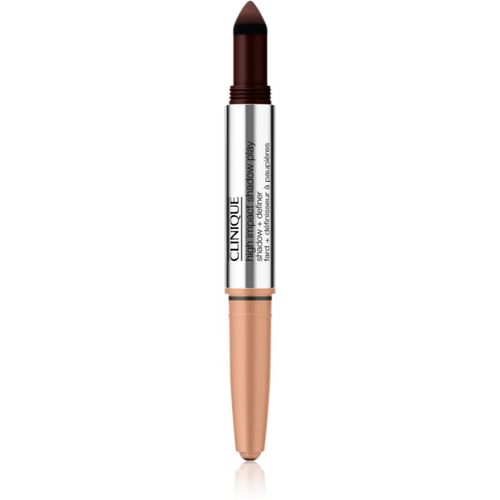 High Impact Shadow Play™ Shadow & Definer Lidschatten-Stift Duo Farbton Café Au Lait 1,9 g - Clinique - Modalova