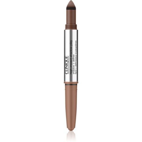 High Impact Shadow Play™ Shadow & Definer Lidschatten-Stift Duo Farbton Double Latte 1,9 g - Clinique - Modalova