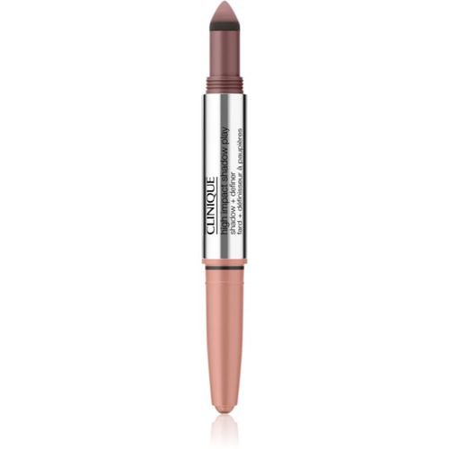 High Impact Shadow Play™ Shadow & Definer sombras de ojos en lápiz duo tono Rose +Truffles 1,9 g - Clinique - Modalova