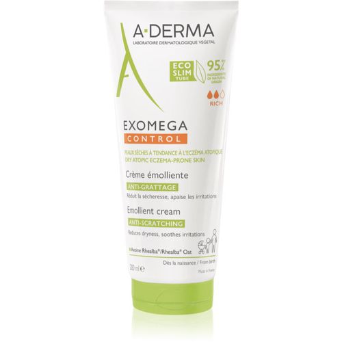 Exomega Control Emollient Cream crema corporal para pieles muy secas, sensibles y atópicas 200 ml - A-Derma - Modalova