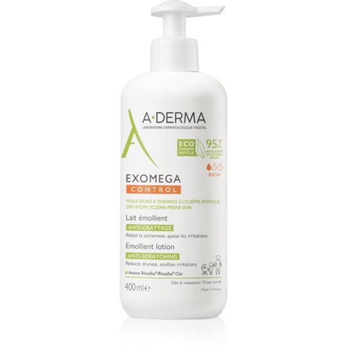 Exomega Control Emollient Lotion leche corporal anti-irritaciones y anti-picores 400 ml - A-Derma - Modalova