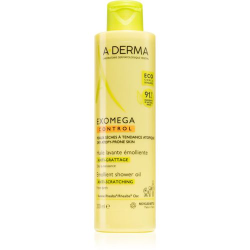 Exomega Control aceite de ducha para pieles secas y atópicas 200 ml - A-Derma - Modalova