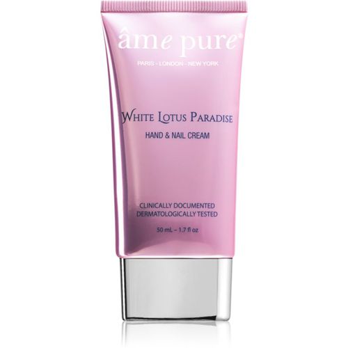 White Lotus Paradise crema emolliente per mani e unghie 50 ml - âme pure - Modalova