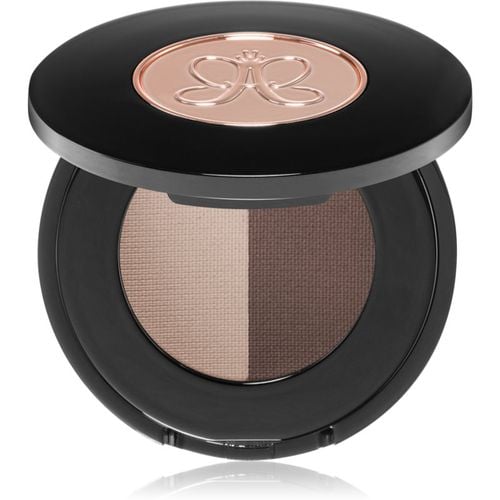 Brow Powder Duo cipria per sopracciglia colore Dark Brown 2x0,8 g - Anastasia Beverly Hills - Modalova