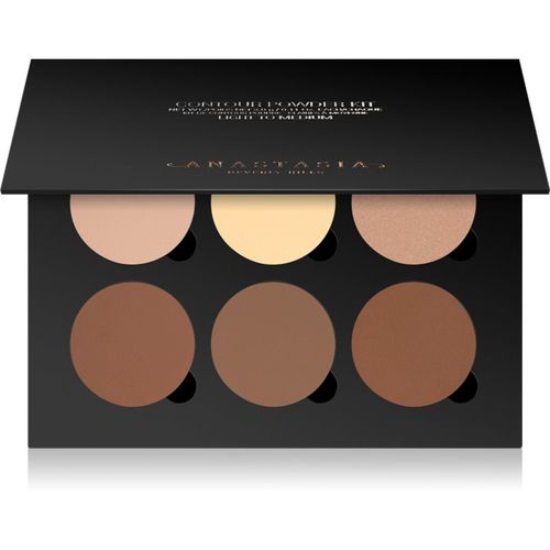 Contour Kit paleta para contorno de rostro tono Light to Medium 6x3 g - Anastasia Beverly Hills - Modalova