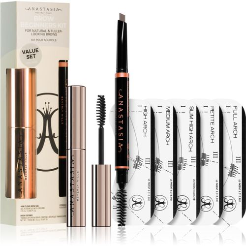 Brow Beginners Kit kit para cejas Soft Brown tono - Anastasia Beverly Hills - Modalova