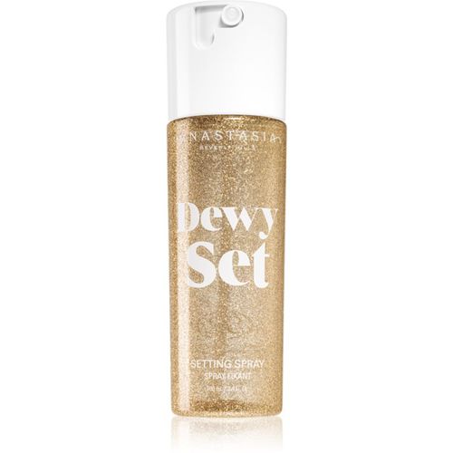 Dewy Set Setting Spray aufhellender Nebel für das Gesicht mit Duft Coconut & Vanilla 100 ml - Anastasia Beverly Hills - Modalova
