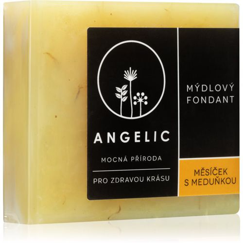 Soap fondant Calendula & Lemon balm sapone naturale ultra-delicato 105 g - Angelic - Modalova