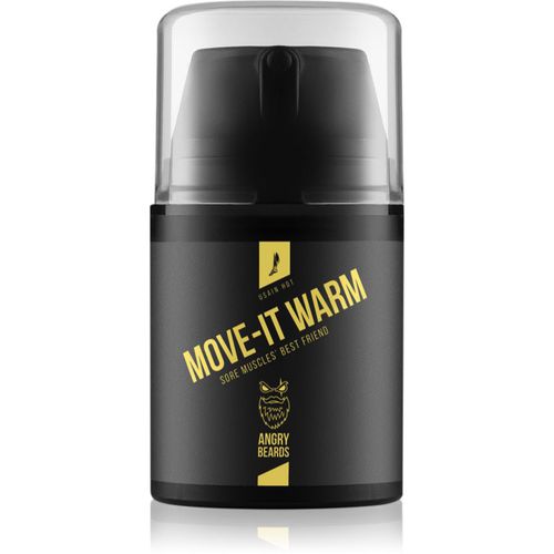 Usain Hot Move-It Warm gel con efecto calor para relajar las articulaciones y los músculos fatigados 50 ml - Angry Beards - Modalova