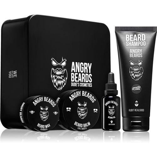 Saloon Set set per la barba per uomo 1 pz - Angry Beards - Modalova