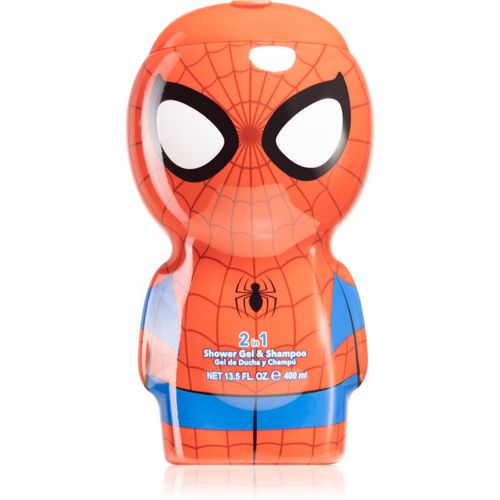 Spiderman gel de ducha y champú 2en1 para niños 400 ml - Air Val - Modalova