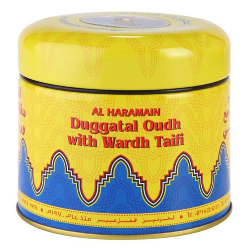 Duggatal Oudh with Wardh Taifi incenso 50 g - Al Haramain - Modalova