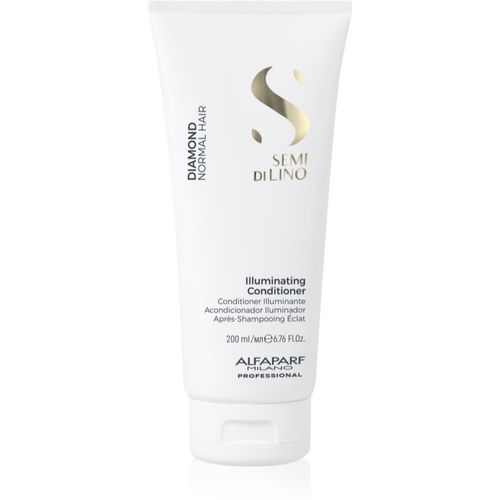 Semi di Lino Diamond Illuminating balsamo illuminante per capelli lucenti e pettinabili 200 ml - Alfaparf Milano - Modalova