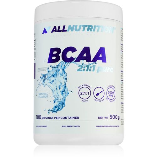 BCAA 2:1:1 Pure Förderung des Aufbaus von Muskelmasse Geschmack Natural 500 g - Allnutrition - Modalova