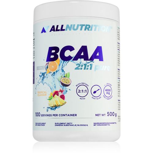 BCAA 2:1:1 Pure Förderung des Aufbaus von Muskelmasse Geschmack Tropical 500 g - Allnutrition - Modalova