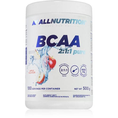 BCAA 2:1:1 Pure Förderung des Aufbaus von Muskelmasse Geschmack Apple 500 g - Allnutrition - Modalova