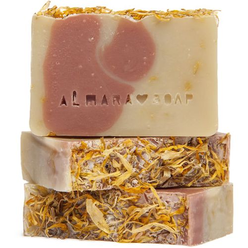 Natural Calendula sapone naturale per pelli secche e sensibili 90 g - Almara Soap - Modalova