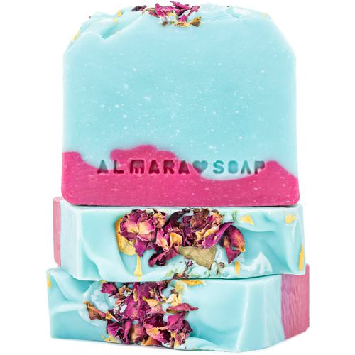 Fancy Wild Rose sapone fatto a mano 100 g - Almara Soap - Modalova