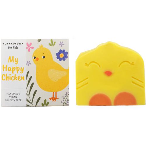 For Kids My Happy Chicken sapone fatto a mano per bambini 100 g - Almara Soap - Modalova