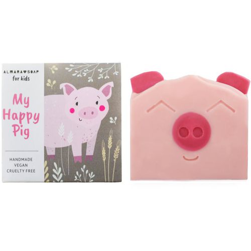 For Kids My Happy Pig sapone fatto a mano con aroma di pera per bambini 100 g - Almara Soap - Modalova