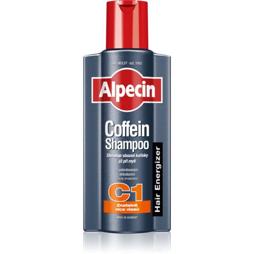 Hair Energizer Coffein Shampoo C1 champú para hombre con cafeína estimulante del crecimiento del cabello 375 ml - Alpecin - Modalova