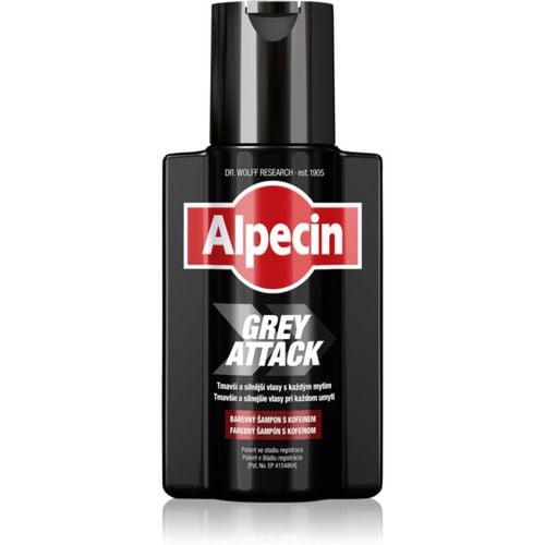 Grey Attack champú con cafeína anticanas para hombre 200 ml - Alpecin - Modalova