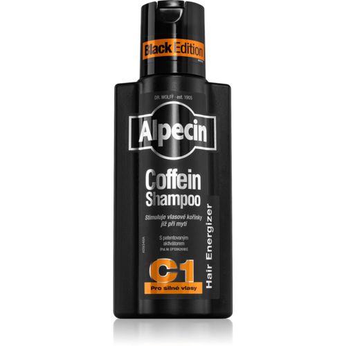 Coffein Shampoo C1 Black Edition champú para hombre con cafeína estimulante del crecimiento del cabello 250 ml - Alpecin - Modalova