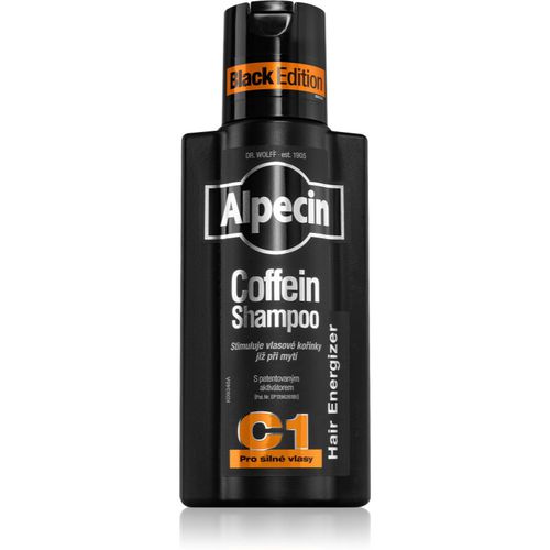 Coffein Shampoo C1 Black Edition shampoo alla caffeina uomo stimolante della crescita dei capelli 250 ml - Alpecin - Modalova